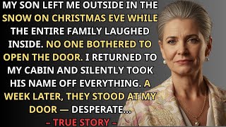 On Christmas Eve My Son Left Me In The Snow—So I Took Everything Back | Grandma True Stories