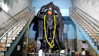 Single Stone Statue (24 feet) Sri Sri Sri Veeranjaneyaswamy Temple in Ponnuru at Guntur (District)