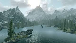 Skyrim animated wallpaper