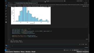 Master Descriptive Statistics: Learn Mean, Median, and Mode in Python