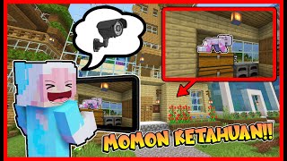 HIDE AND SEEK TAPI ATUN PAKE CHEAT CCTV !! MOMON KENA PRANK !! Feat @sapipurba Minecraft