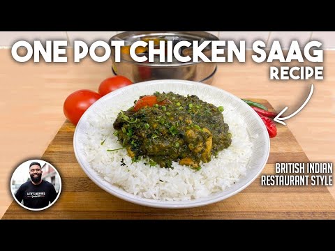 1-Wok Chicken Saag Recipe from Tasty