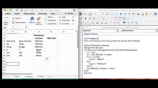 VBA String Comparisons