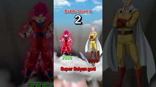 Goku vs Saitama 👀 #shorts #tiktok #viral #youtubeshorts #trending #cr7 #messi #goku #reels #short