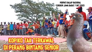 perang bintang senior merpati balap nasional cirebon Jawa Tengah 7 okt 2023