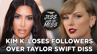 Kim K. Loses Over 100K Followers Over Taylor Swift Alleged 'Diss Track'