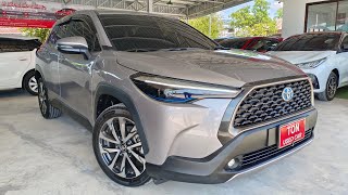 💥รีวิวรถสวยเข้าใหม่ TOYOTA COROLLA CROSS 1.8 HYBRID PREMIUM AT 2021-22 สวยไมล์น้อยคุ้มค่าประหยัดมาก📌