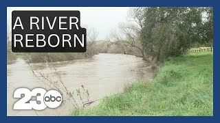 Increased flow in Kern River affecting Bakersfield
