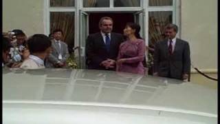 US envoy in rare talks with Suu Kyi