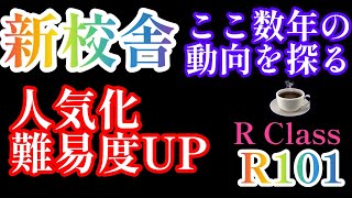 2023年R101☕️ブレイク編！「新校舎」による「人気化、難易度上昇」はあるのか？数年の動向を探る！#日能研 #中学受験 #四谷大塚 #早稲田アカデミー #サピックス #新校舎