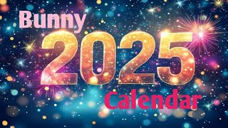 DIY Paper Calendar | 2025 Calendar | Handmade Wall Calendar | New Year Calendar | Easy DIY Calendar