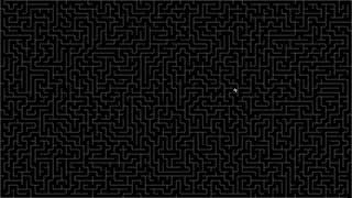 Maze generation with robot pathfinding simulation in SDL