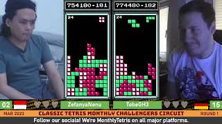 Nenu, Tobe, Anicomi, Nolan | Green Bracket | Classic Tetris Monthly Challengers