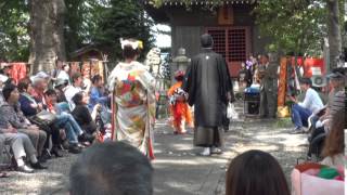 昭和の花嫁行列 花婿花嫁