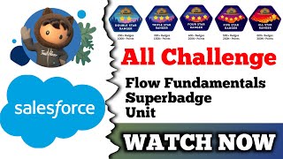 Flow Fundamentals Superbadge Unit | Salesforce | All Challenge