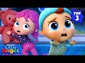 Top 3 - Ten in the Bed Songs | Best Little Angel Kids Songs & Nursery Rhymes
