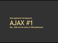 AJAX, XML, JSON, XmlHttpRequest Introduction
