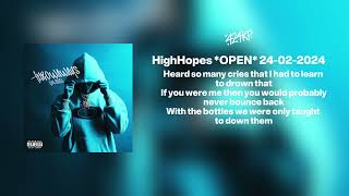 424KP - HighHopes *OPEN* 24-02-2024 (Official Lyric Video)