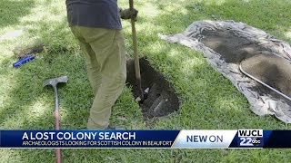 Archaeologists search for lost Scottish colony in Beaufort SC