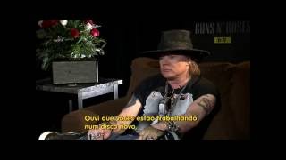 Frontman Axl Rose and Duff 2016 interview, pt.1