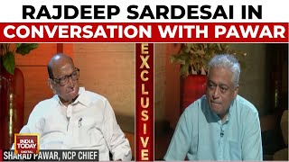 Rajdeep Sardesai In Conversation With Sharad Pawar | 'No Ties With Anyone Linked To BJP'