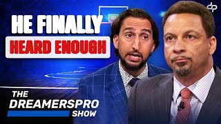 Chris Broussard Gets Heated At Nick Wright On Live TV For Constantly Making Excuses For Lebron James