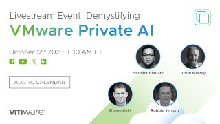 Livestream Event: Demystifying VMware Private AI
