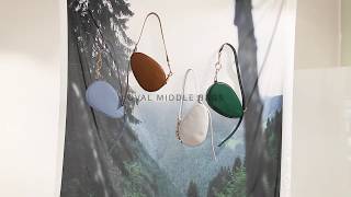 Reike Nen | Pre Fall - Fall Winter 2020 | Face to Face | Oval Middle Bags