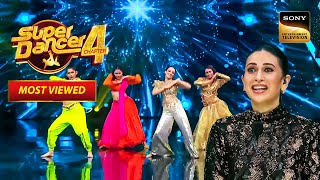 सारे Contestants ने मिलकर दिया Karisma Kapoor को Tribute | Super Dancer 4 | Most Viewed