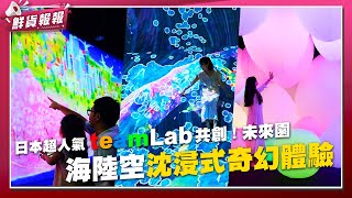 日本超人氣 teamLab共創！未來園　海陸空沈浸式奇幻體驗  | 鮮貨報報 | 壹起FUN