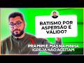 O QUE É PROFETIZAR? BATISMO POR ASPERSÃO É VÁLIDO? O QUE SIGNIFICA DAR A OUTRA FACE?