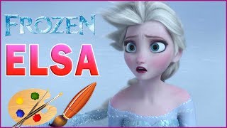 Elsa from Disney's Frozen - Kids Coloring Book | Coloring Pages for Children