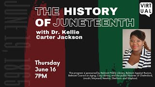 The History of Juneteenth with Dr. Kellie Carter Jackson (6/16/22)