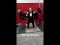 300lb axle clean and press