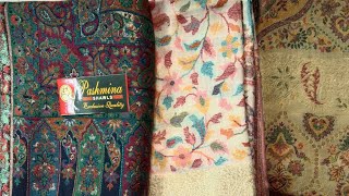 pashmina shawls latest winters collection ☎️8427906674 zarisilk Darbar kashmiriwork DELIVERY FREE