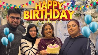 Happy Birthday Mama | Snowy Birthday 🎁 #reflexion #viralvideo #happybirthday #food #familytime