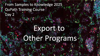 Exporting Data for Clustering, Python, and Spatial Modeling