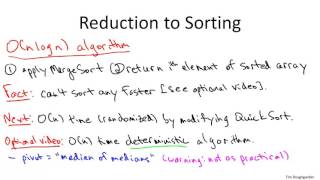 8 1 Randomized Selection Algorithm 22 min