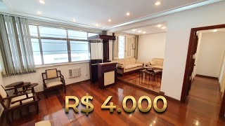 Apartamento com 2 quartos para alugar, 115 m² - Leblon - Rio de Janeiro/RJ