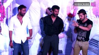 Ajay-Sonakshi Dancing At Kheeda Song Launch, Action Jackson | Part 2