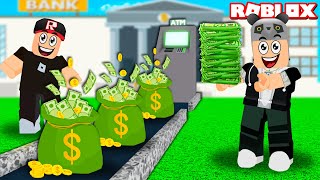 Banka Fabrikası Kuruyoruz!! - Panda ile Roblox Bank Tycoon