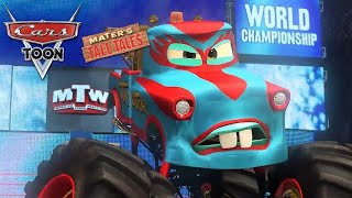 Cars Toon: Mater Tall Tales | Monster Truck Mater (3/9)