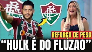 HULK DESEMBRARCA NO GALEÃO PARA ASSINAR COM O FLUMINENSE!