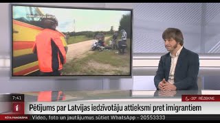 Pētījums par Latvijas iedzīvotāju attieksmi pret imigrantiem