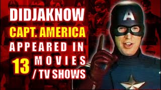 Timeline: Captain America | Live Action Appearances