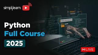 Python Full Course 2026 | Python Data Analytics Tutorial For Beginners | Simplilearn