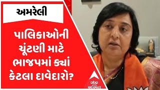 Amreli BJP | અમરેલીમાં પાલિકાઓની ચૂંટણી માટે ભાજપમાં ક્યાં કેટલા દાવેદારો? જુઓ અહેવાલ