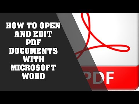 Cómo abrir y editar documentos PDF con Microsoft Word