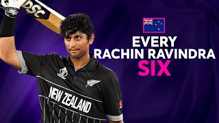Every Rachin Ravindra six at Cricket World Cup 2023