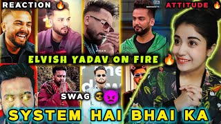 ELVISH YADAV NEW ATTITUDE VIDEOS😈🔥| ELVISH YADAV ANGRY MOMENTS🤯 REACTION